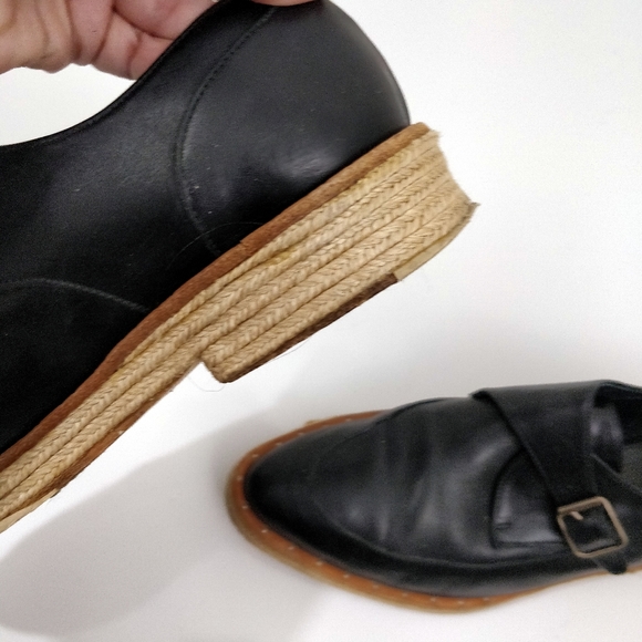 Freda Salvador Dig Monk Strap Oxfords 7 - Picture 9 of 11